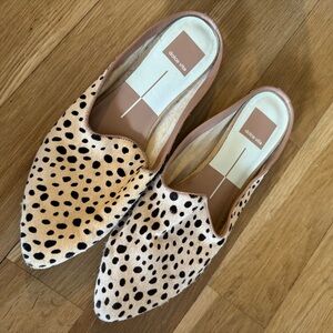 Cole Haan Women's Tan and Black Slip-On Shoes